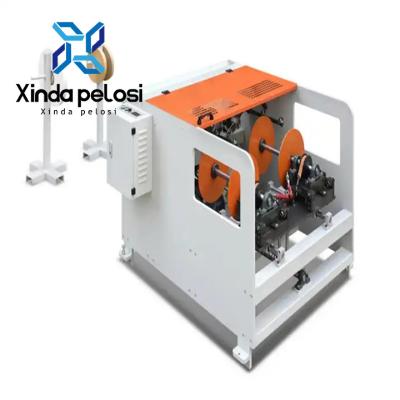 China Máquina automática de fabricação de sacos de papel torcido de estação dupla Alta eficiência à venda