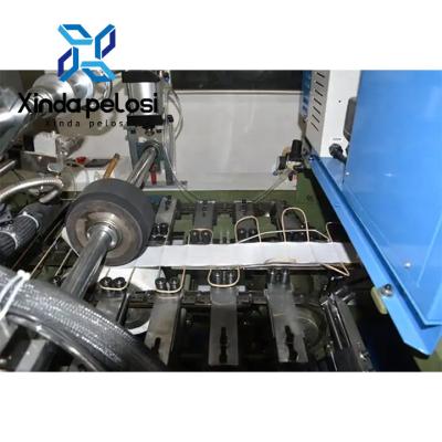 China High Speed 220V Twisted Paper Handle Making Machine voor Kraft Square Bottom Bag Te koop