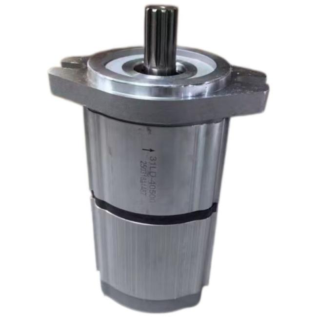 Tandem Hydraulic Gear Pump 31ld-40500 for Hyundai Hl757/Hl760 Loader Fan Brake System