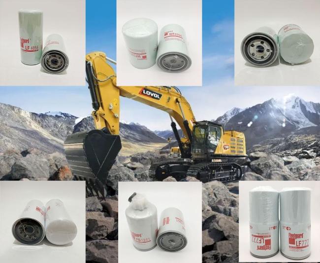 High Quality Diesel Engine Oil Filter Fs19519 for Truck/Excavator