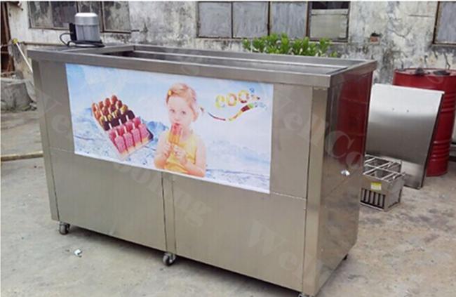 Stainless Steel High Quality Ice Lolly Machine / Popsicle Making Machine With Automatic Mold