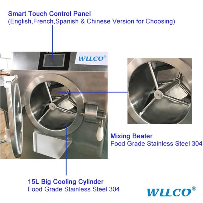 Brazilian Acai Freezer Commercial Italian Gelato Machine/Hard Ice Cream Machine Prices Gelato