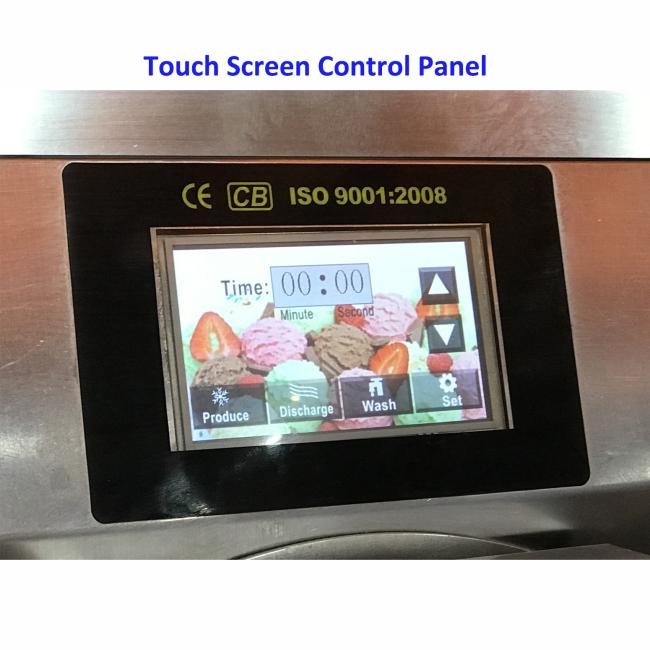 Wellcooling Vertical Gelato Batch Freezer Commercial Italian Ice Sorbet Hard Ice Cream Machine