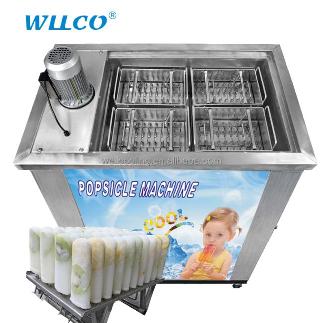 Commercial Ice Lolly Popsicle Making Machine / Stick Pop Maker Price / Stick Ice Cream Machine