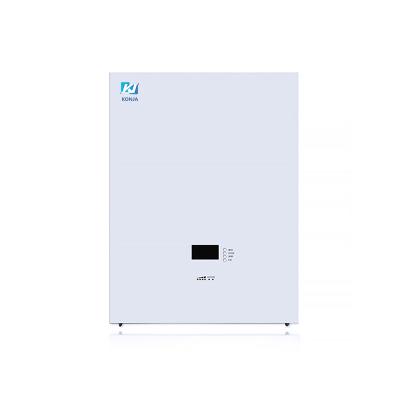 China KonJa App 24/7 Control Solar Battery For Home 48V 150Ah 7.2kWh Wall Mounted Solar Battery for sale