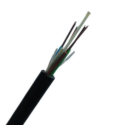 China Outdoor SM Fiber Cables 24F G652D Fiber Optic Cable GYFTY en venta