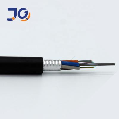 China Armoured Outdoor Fibre Optic Cable 2-288 Cores Duct Optical Fibre Cable for sale
