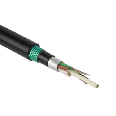 China Underground GYTA GYTA53 Fiber Optic Cable 24 48 96 144 Core G652D SM Armored Cable Fiber Optic for sale
