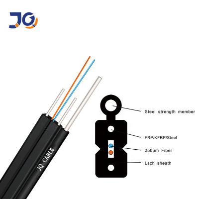 China Cable de descenso de fibra óptica de la base de GJYXCH-1B6 G657A2 1 en venta