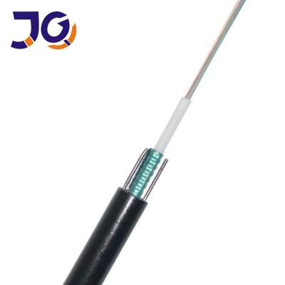 China Single Mode 4 6 8 12 24 Core GYXTW Duct Fiber Optic Cable for sale