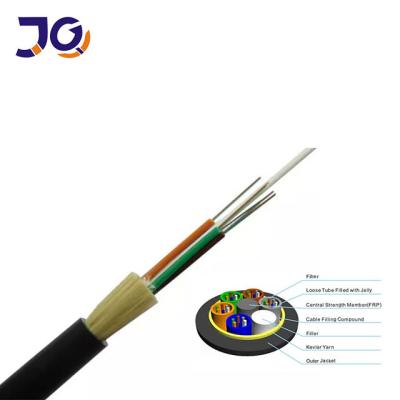 China FCC 6 8  Core Stranded Loose Tube ADSS Fiber Optic Cable for sale