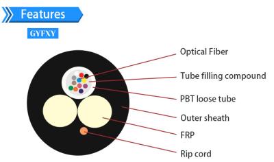 China FTTH Central Tube FRP Strength Dielectric 12 Core Adss Fiber Optic Cable for sale