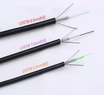China GYXTW G652D Armoured Single Jacket 12 Core Fiber Optic Cable Outdoor for sale