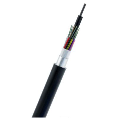 China Aerial Single Mode 24 Core GYTA Fiber Optic Cable , G652d Fiber Cable for sale