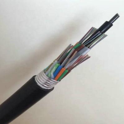 China 48 Core Loose Tube Stranded GYTS Microduct Cable PE Jacket for sale