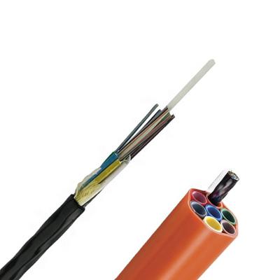 China 96 Core Single Mode GCYFTY Micro Air Blown Fiber Optic Cable for sale