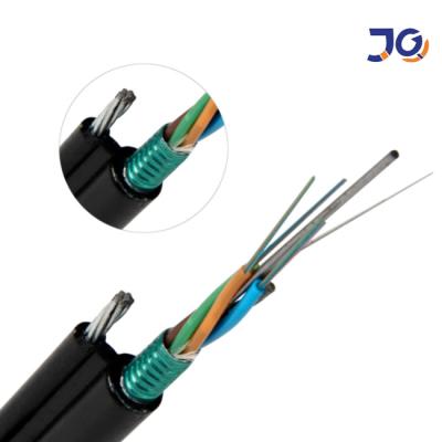 China Fig 8 Fiber Optical Cable GYXTC8S Armored 6 Core Single Mode Fiber Optic Cable for sale