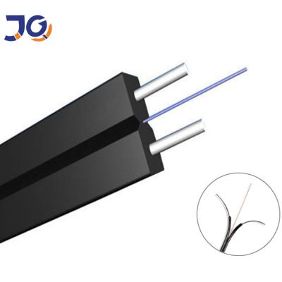 China El cable de descenso casero de la fibra óptica de Internet FTTH GJXCH modificó color para requisitos particulares en venta