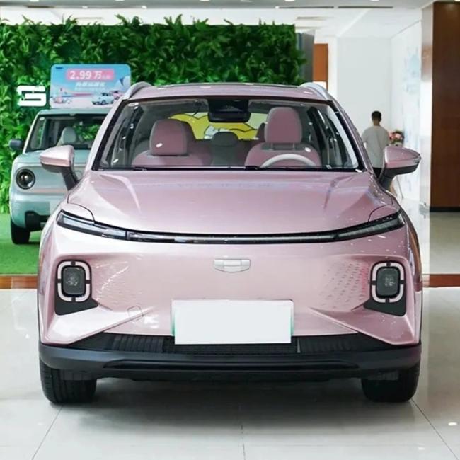 Geely Geometry E Firefly 2024 301km Streamer 5 Door 5 Seat New Energy Vehicle White Car