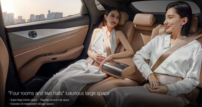 Popular 2023 New Style Tengshi Electric Cars New Energy Vehicles Byd Denza N7 Long Range EV Cars Cheap Price