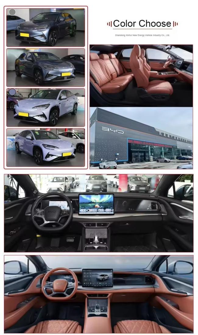 2024 Byd New SUV Car Sea Lion 07EV with 80.64kwh Blade Battery