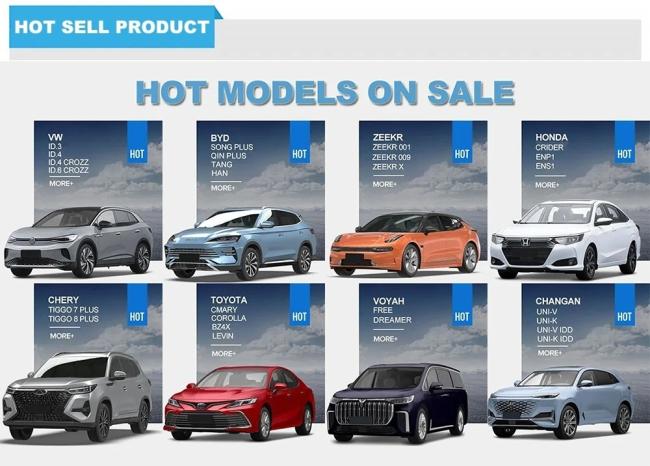 Hongda Ens1 Electric Cars for Sale Cars Automatic SUV in Stock High Speed Electric Car SUV Hongda Ens1