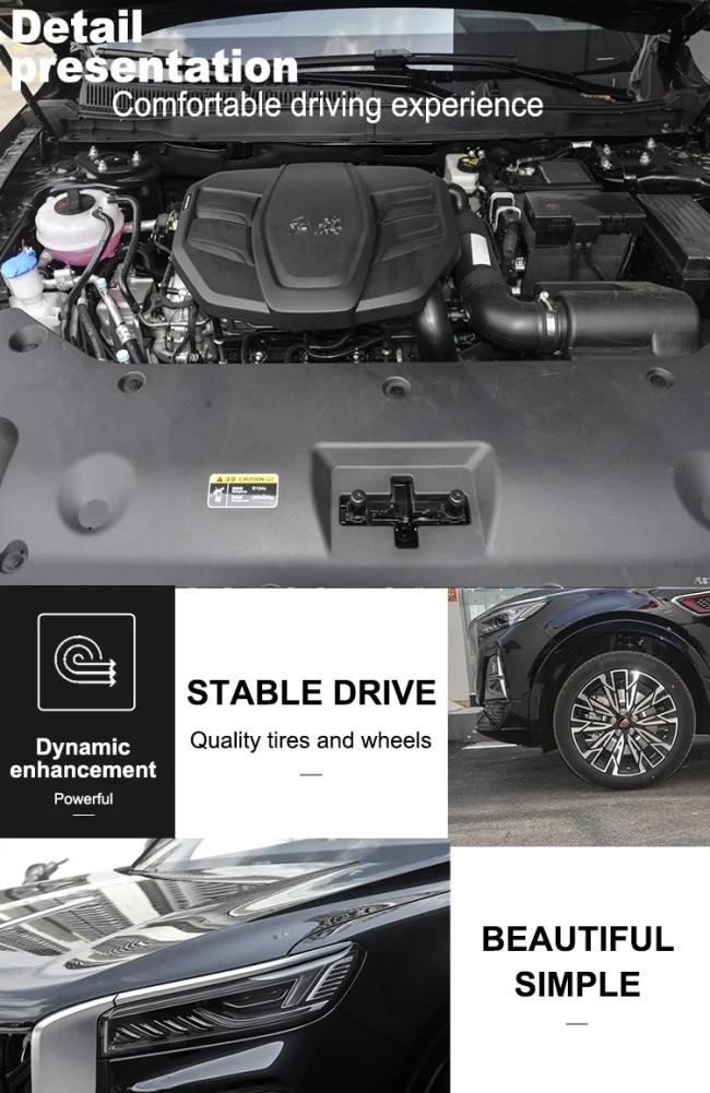 Hongqi HS5 2023 2.0t Four-Wheel Drive Flag Collar PRO Version Hongqi HS5 Gasoline Cars SUV