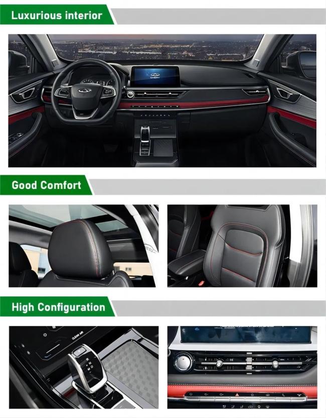 Gasoline Car Chery Tiggo 7 Auto Car
