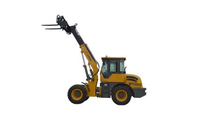 China Compact Telescopic Forklift With Extendable Boom / Telescopic Fork Truck ISO CE for sale