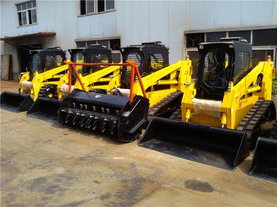 China CE SGS Skid Steer Track Loader With Heavy Duty Forestry Mulcher 100HP Engine for sale