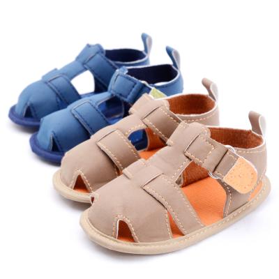 China Summer 2019 Cotton fabric sandals breathable cool toddler sandals for toddler boy for sale