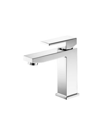 China Single Lever Electroplated Wash Basin Faucet Surface Mounted Bath Taps for sale