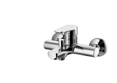 China Rust Proof Brass Single Lever Shower Faucets Bath And Shower Mixer For Apartment for sale