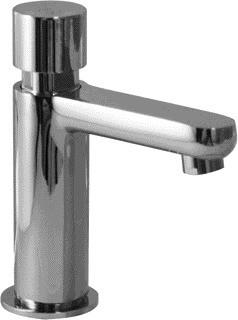 China Chrome Plated Self Closing Water Saving Sink Faucet Time Delay Tap for sale