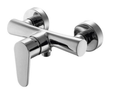 China Chromed Surface Mounted Shower Mixer Faucet Scratches Resistant for sale