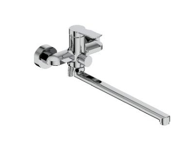China Round Single Lever Bath Mixer For Shower Bathtub Sink for sale