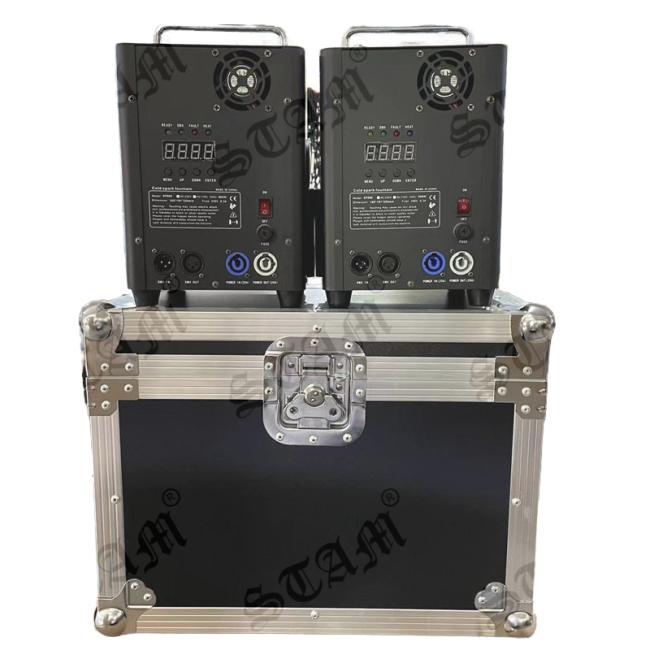 SY-STAGE Cold Spark Machine in operation