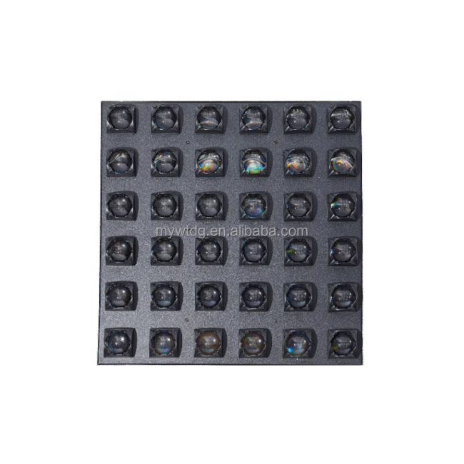 AOYALONG 36-Piece LED Stage Lighting Bar - Control Interface
