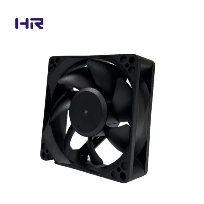 Hooray 8025 cooling fan motor close-up