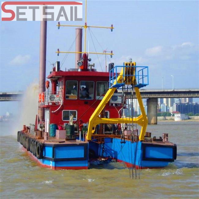 Full Hydraulic Automatic Cutter Head Dredger with Suction Pump