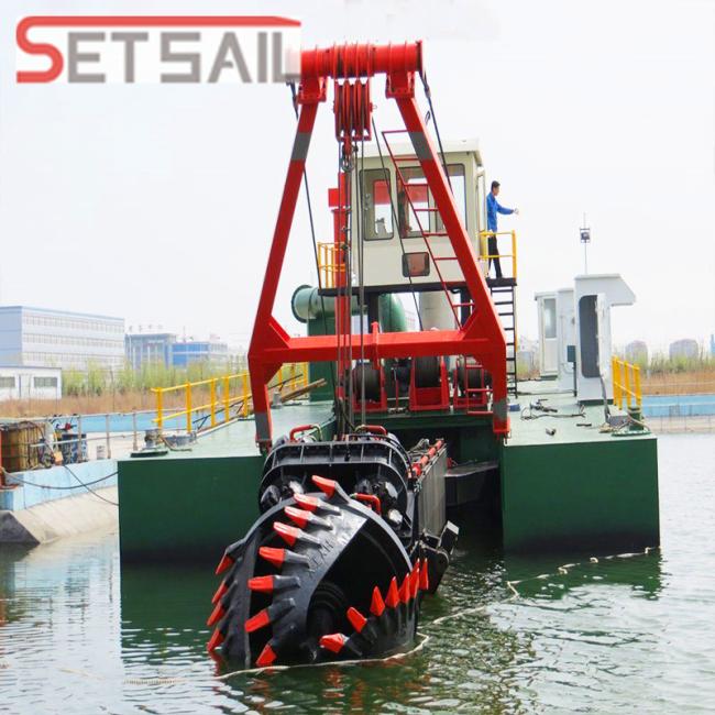 Diesel Ening Cutter Suction Sand Pump Dredger for River Mud