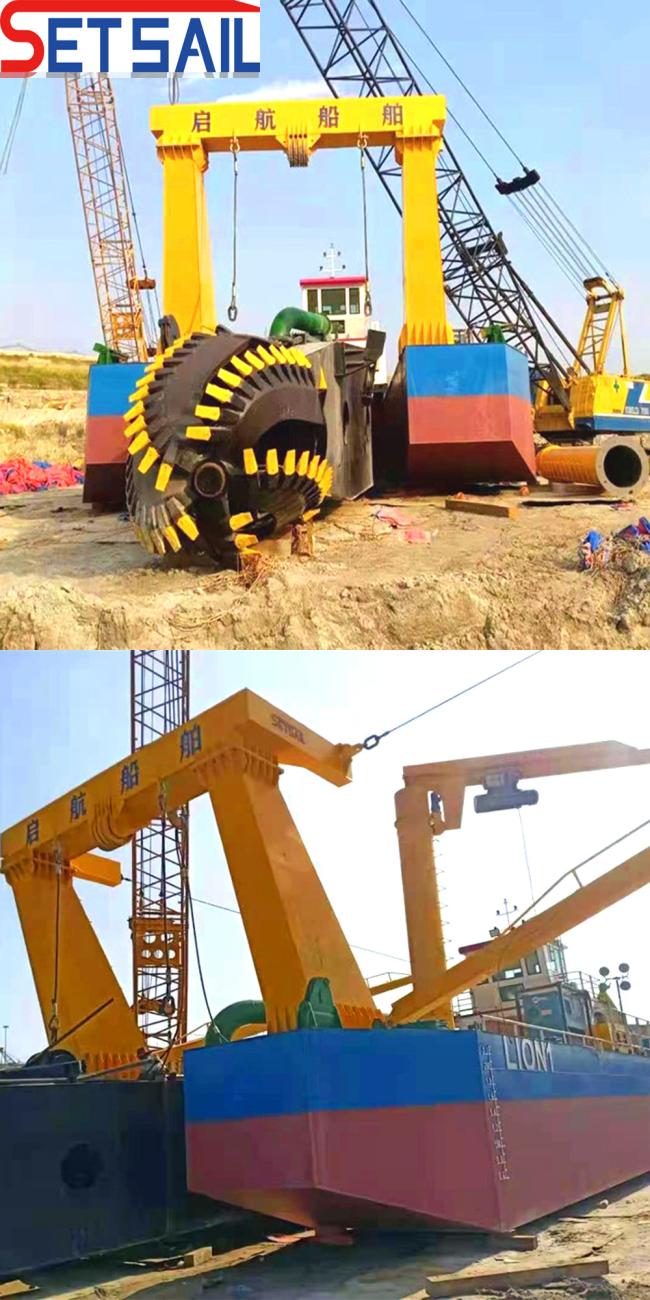 Diesel Engine Cutter Sand Dredger with Hydraulic Cutter Head
