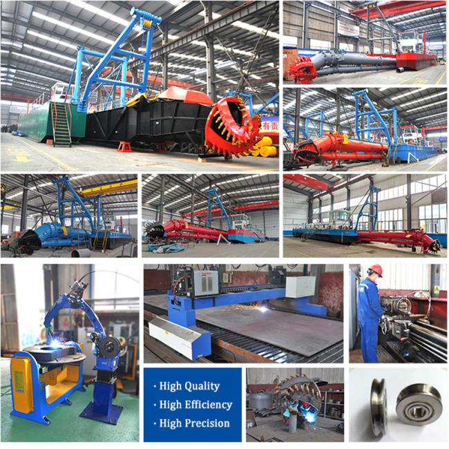 14 Inch Cutter Suction Dredger for Reservoir Sand Dredging