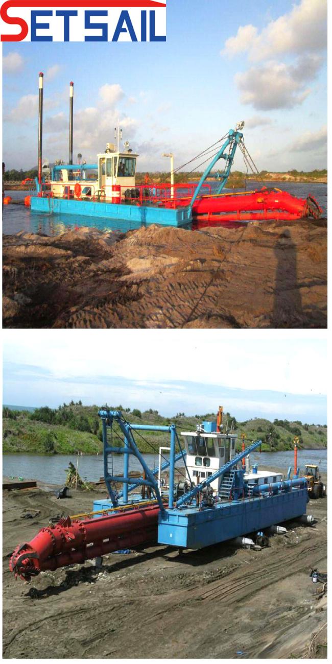 High Quality Hydraulic System Cutter Suction River Sand Dredger