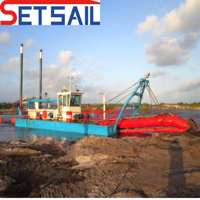 Rexroth Hydraulic Cutter Suction Dredger with Hydraulic Pressure Meter