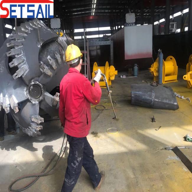 Rexroth Hydraulic Cutter Suction Dredger Equipment with Booster Station