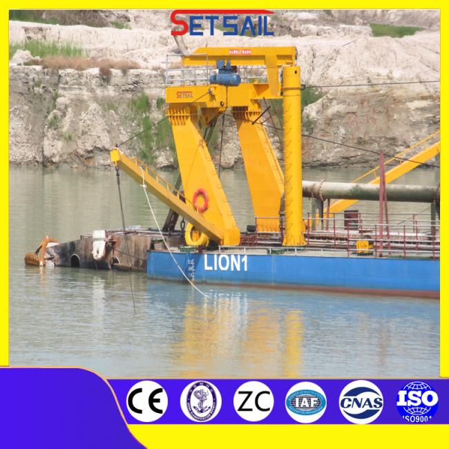 Cummins Diesel Engine Cutter Suction Sand Dredging Machinery for River Sand
