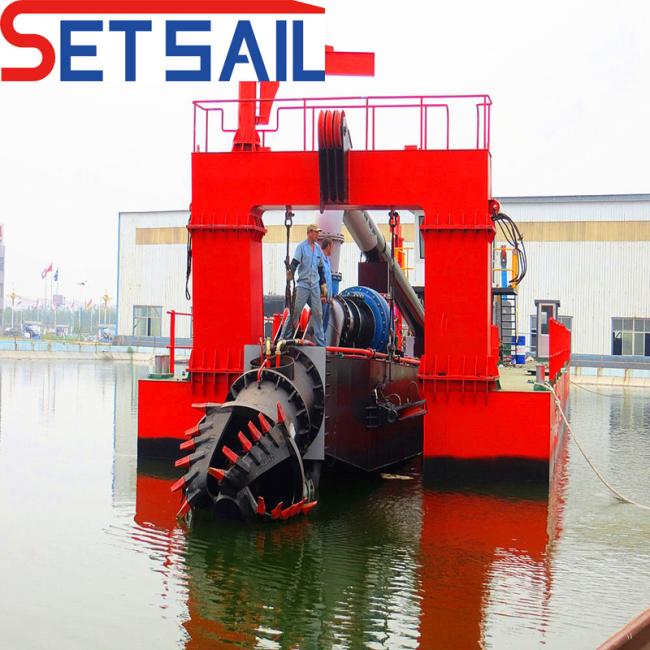 Full Hydraulic Control 32inch Cutter Suction Dredger for River Sand