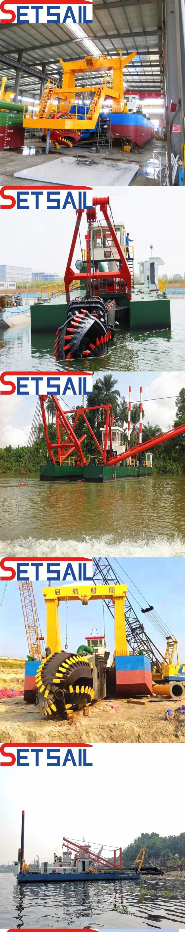 Cummins Diesel 26inch Cutter Suction Dredger with Hydraulic Pump