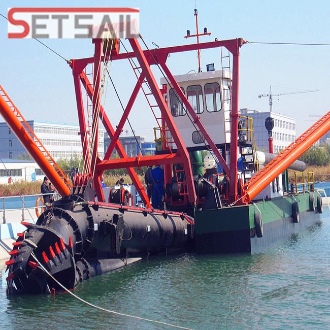 River Sand Cutter Suction Dredger with Hydraulic Motor
